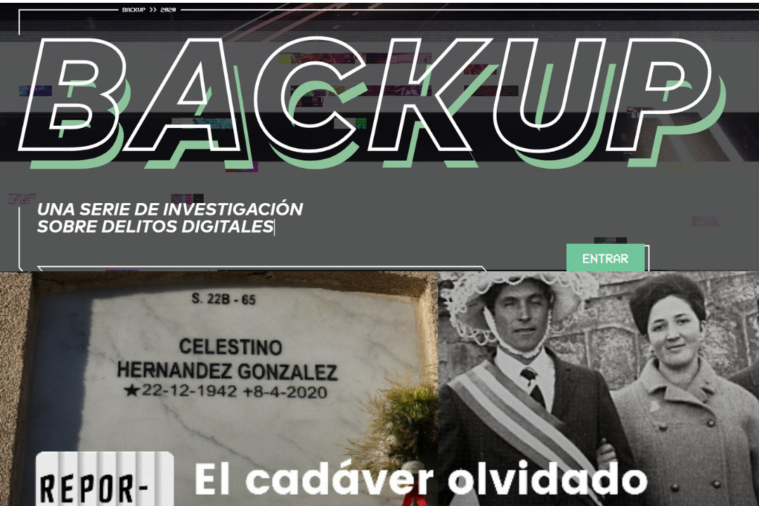 El trabajo ‘Back Up, una serie de investigación sobre ciberdelitos’, gana el Premio API de Periodismo de Investigación 2021